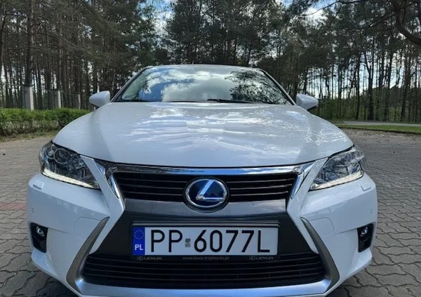 Lexus CT cena 67900 przebieg: 98500, rok produkcji 2014 z Piła małe 29